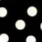 Black and Cream Polka Dot