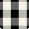 Black and Cream Gingham