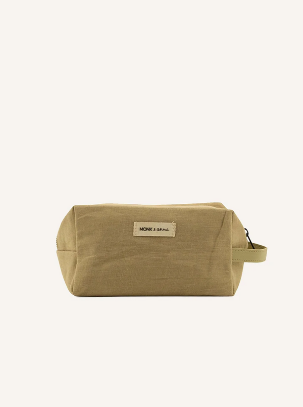 Linen Toiletry Pouch