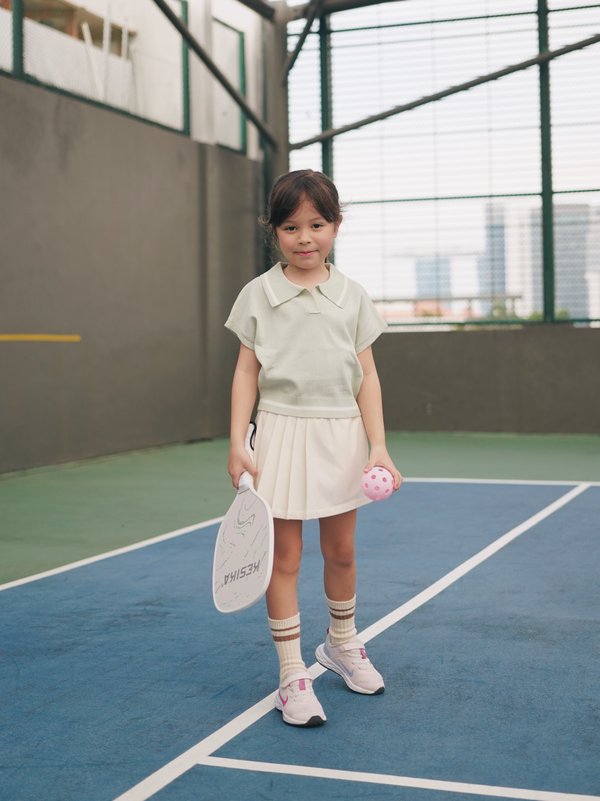 Half Pleat Tennis Skort 