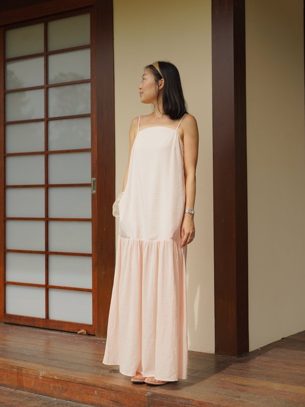 Drop-waist Maxi Dress