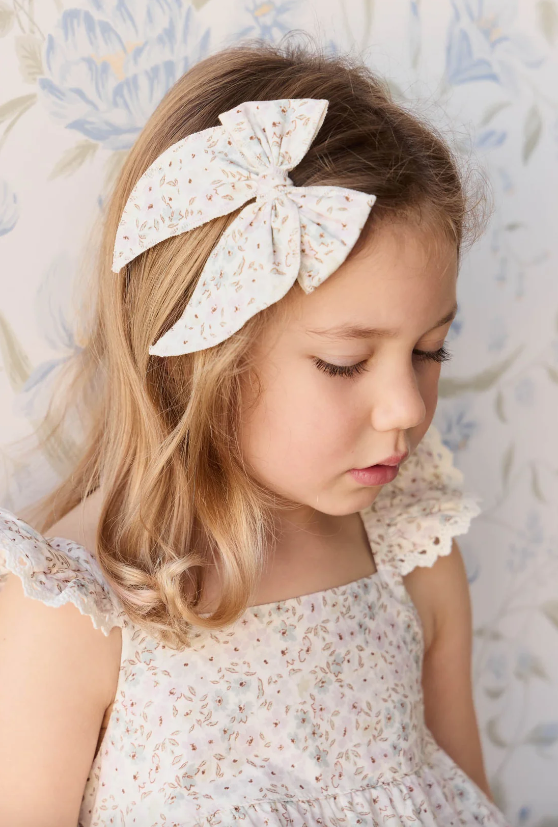 Organic Cotton Voile Bow