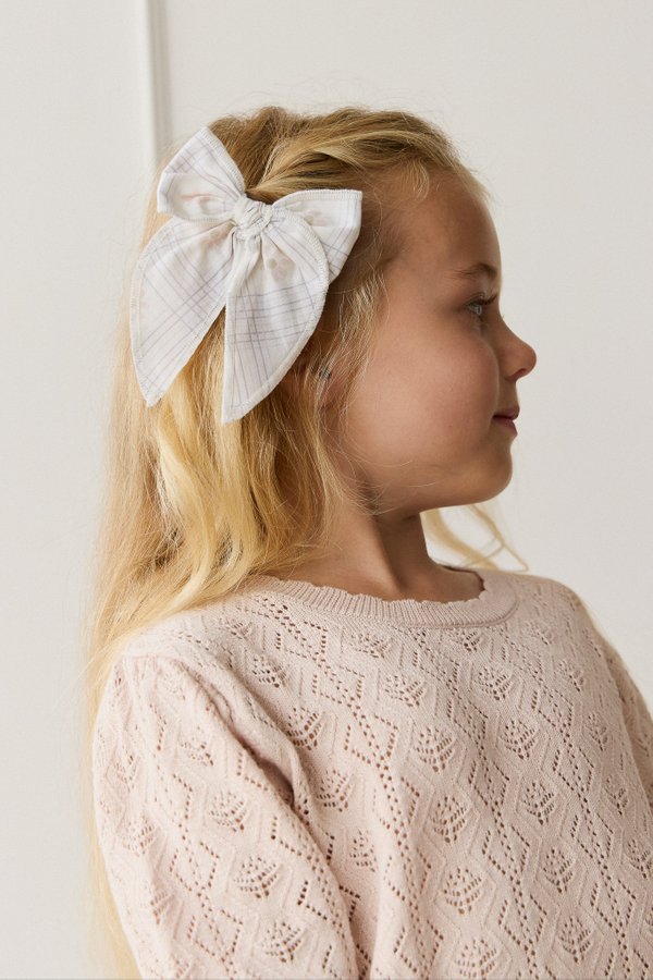 Organic Cotton Voile Bow