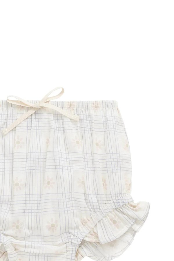 Organic Cotton Voile Frill Bloomer