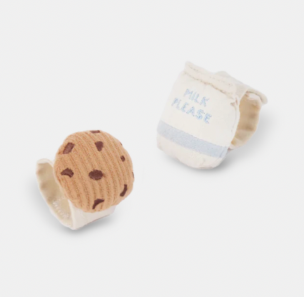 Milk + Cookie Rattles
