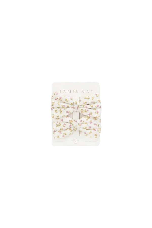 Organic Cotton Noelle - 2pk Bow