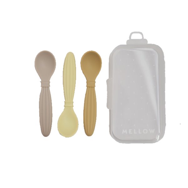 Kiku Silicone Spoon Set of 3