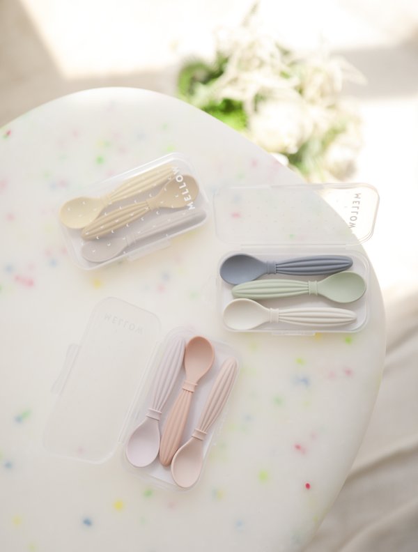 Kiku Silicone Spoon Set of 3