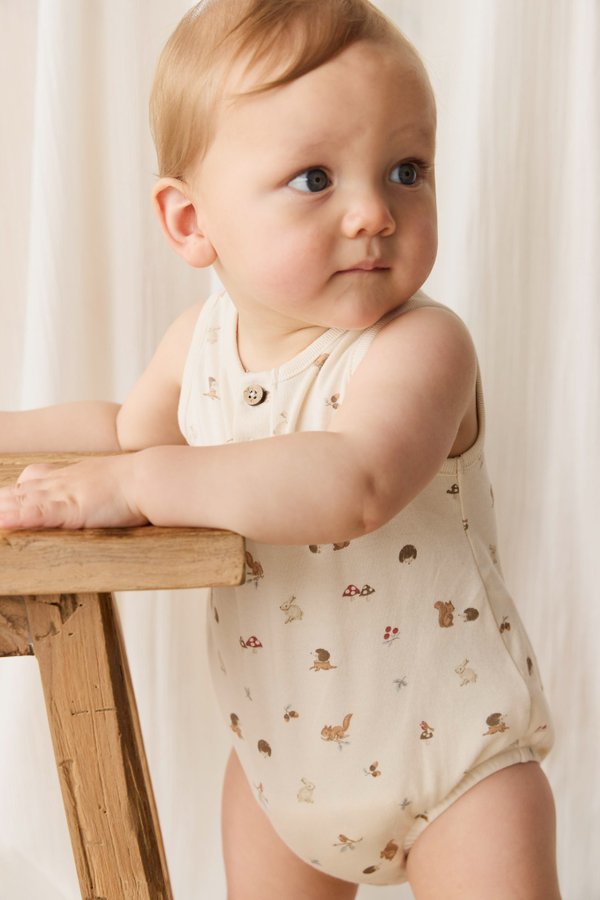 Organic Cotton Archie Playsuit