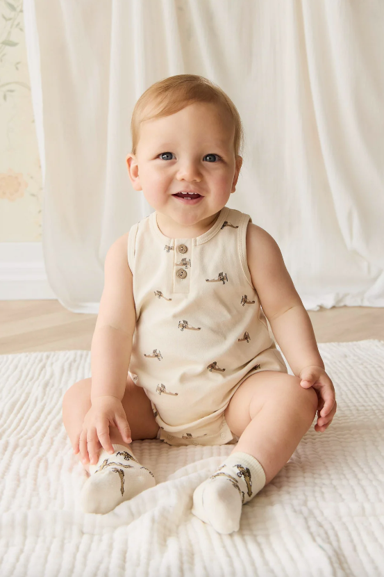 Pima Cotton Archie Playsuit