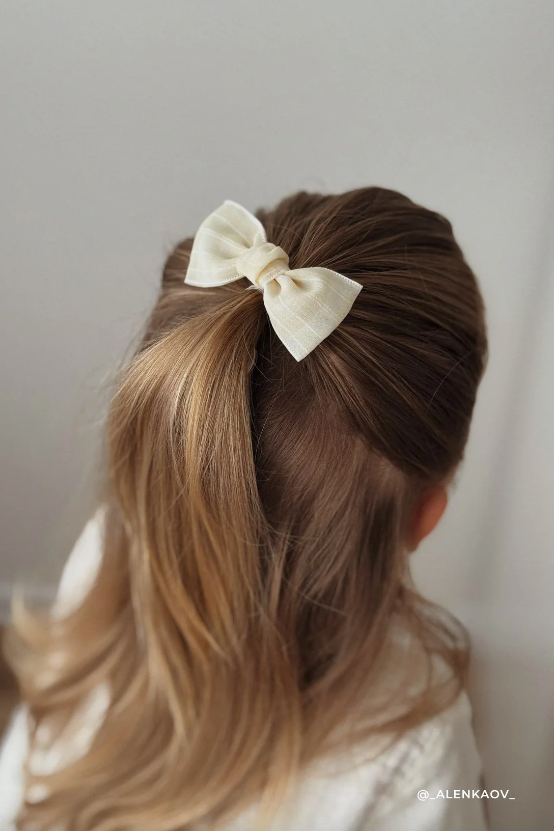 Chloe Gingham Bow
