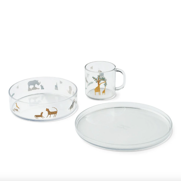 Siva Printed Tritan Tableware Set