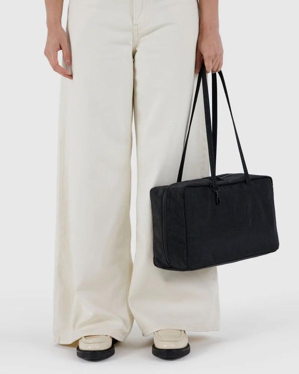 Medium Nylon Bowler Bag