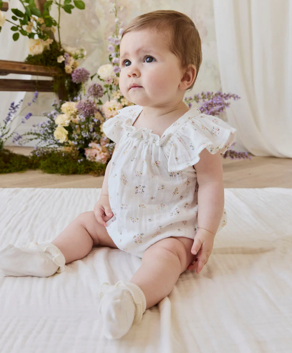 Organic Cotton Muslin Harriet Playsuit