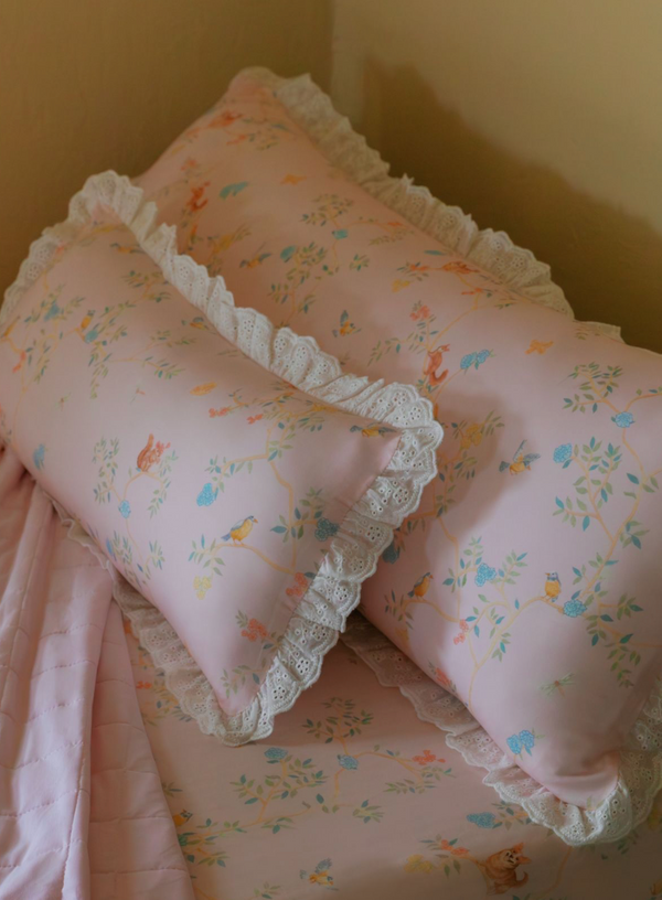 Luxe Cloud Pillowcase (With Broderie)