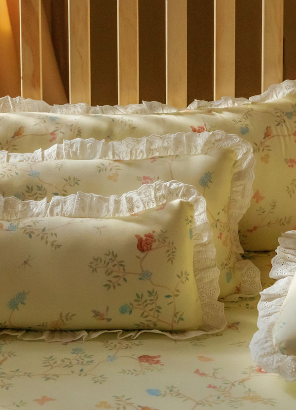 Luxe Cloud Pillowcase (With Broderie)