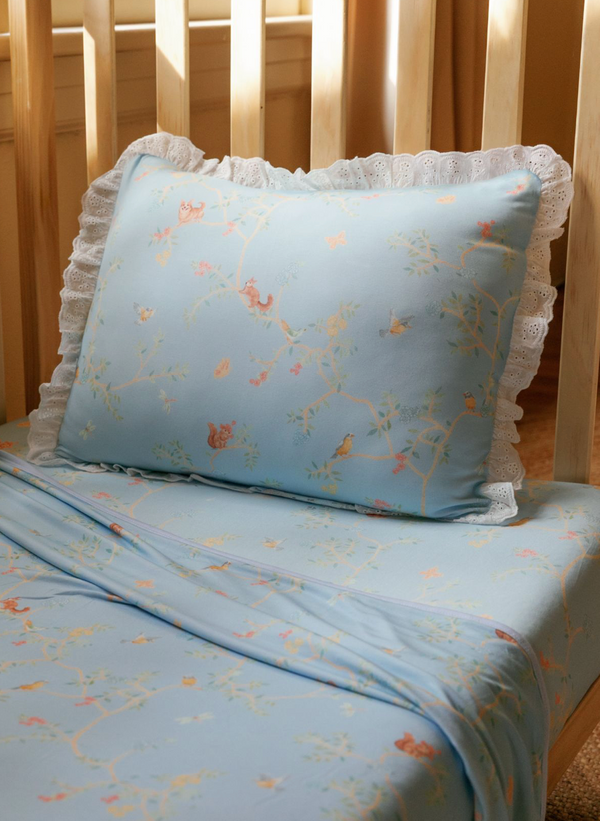 Luxe Cloud Junior Head Pillowcase (With Broderie)