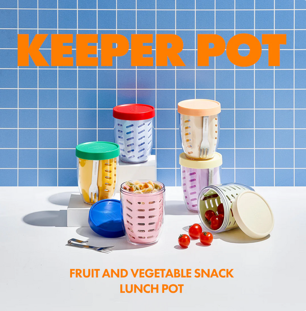 Keeper Pot Fruit & Vegetable Snack Lunch Pot