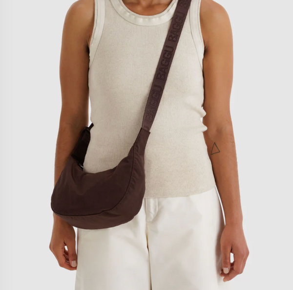 Small Nylon Crescent Bag