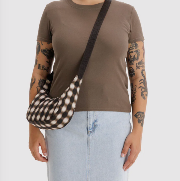 Small Nylon Crescent Bag