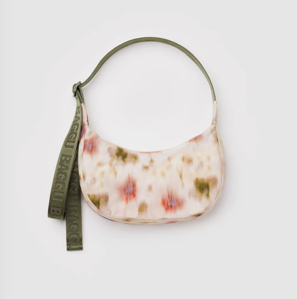 Small Nylon Crescent Bag