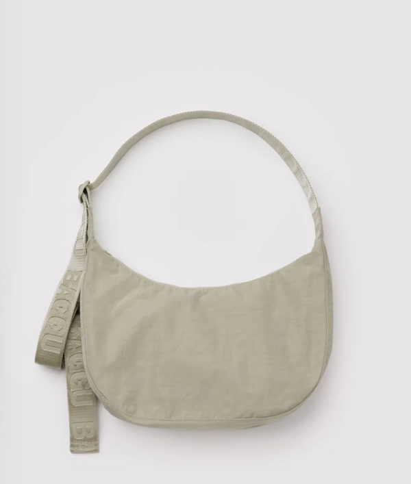 Medium Nylon Crescent Bag