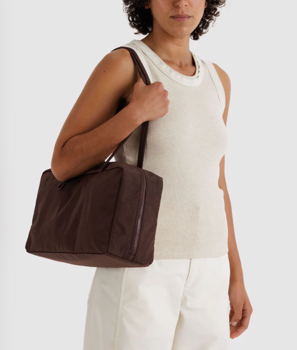 Medium Nylon Bowler Bag