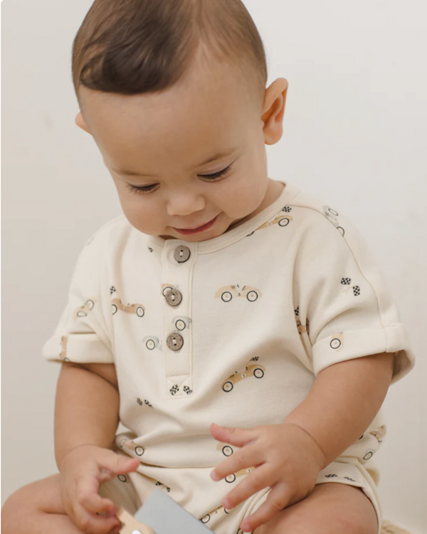 Short Sleeve One-Piece