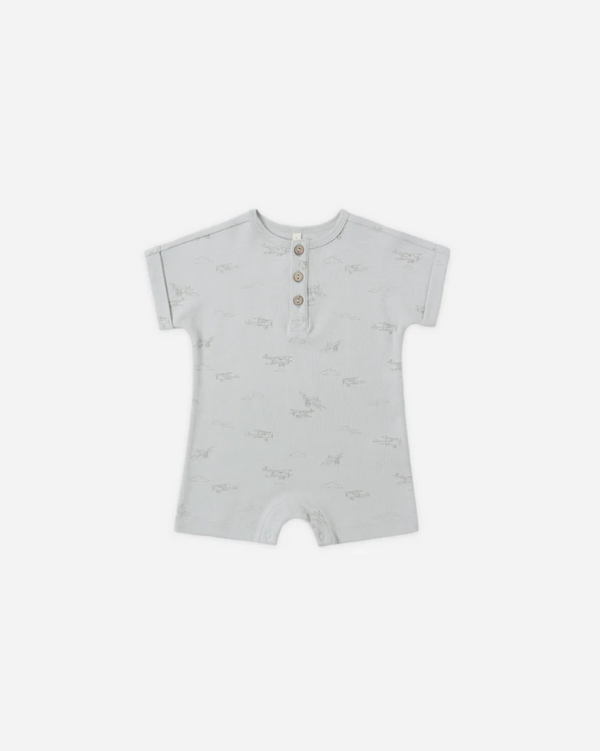 Short Sleeve One-Piece