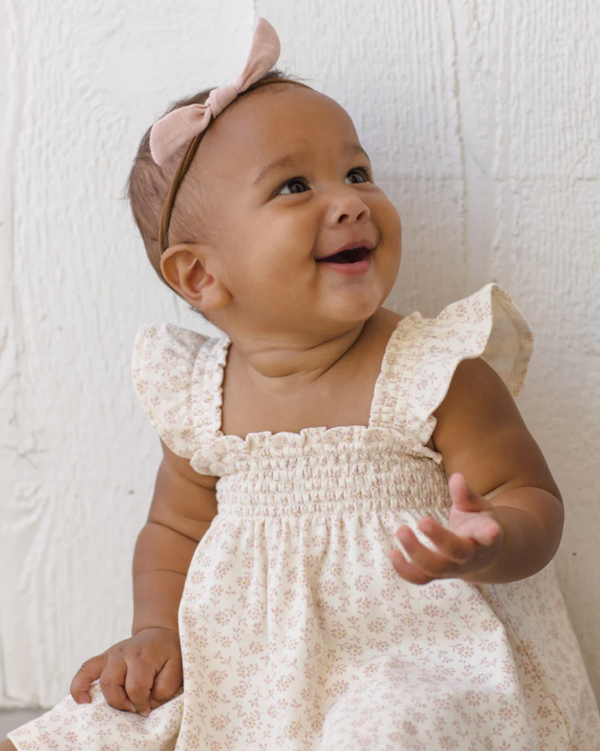 Smocked Jersey Dress