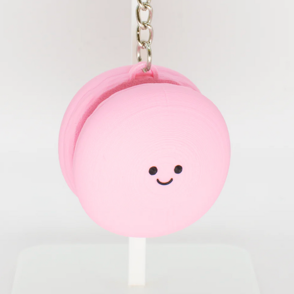 Small Clicker Smiley Macaron