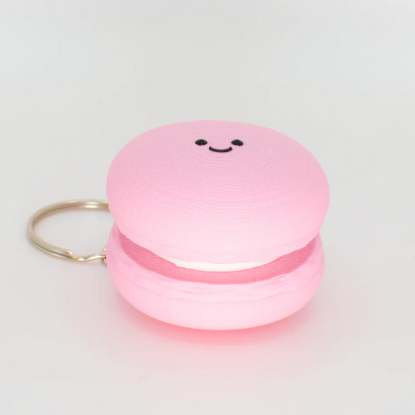 Small Clicker Smiley Macaron