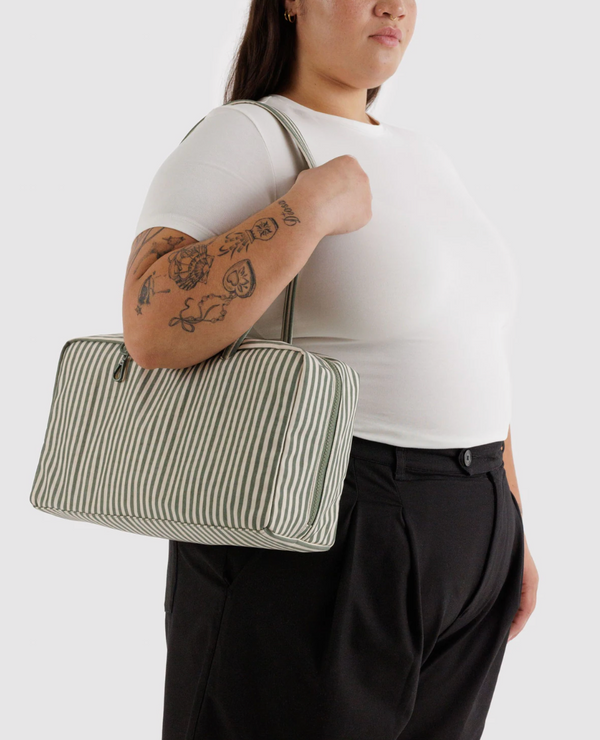Medium Nylon Bowler Bag