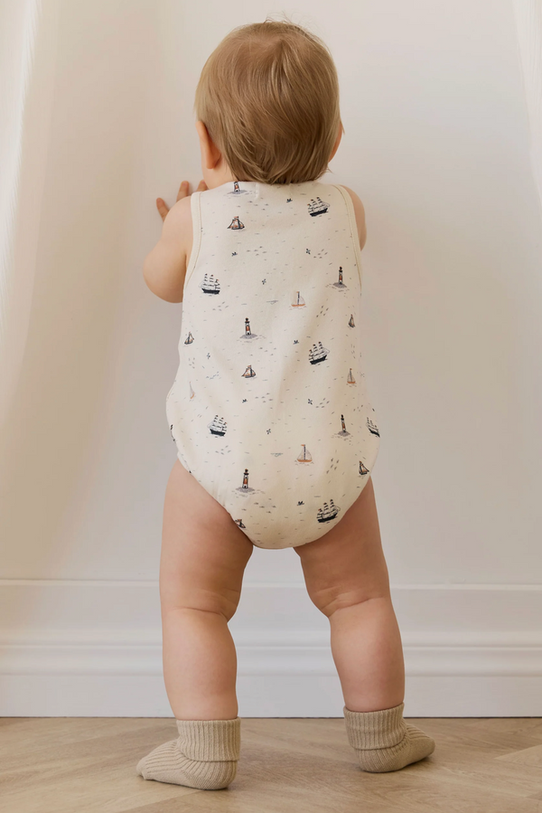 Organic Cotton Archie Playsuit