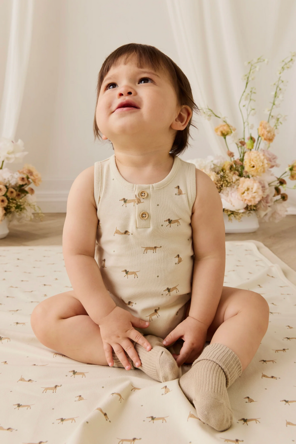 Organic Cotton Archie Playsuit