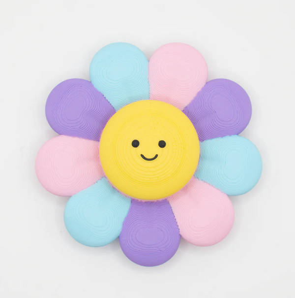 Medium Clicker & Spinner Lovely Flowers