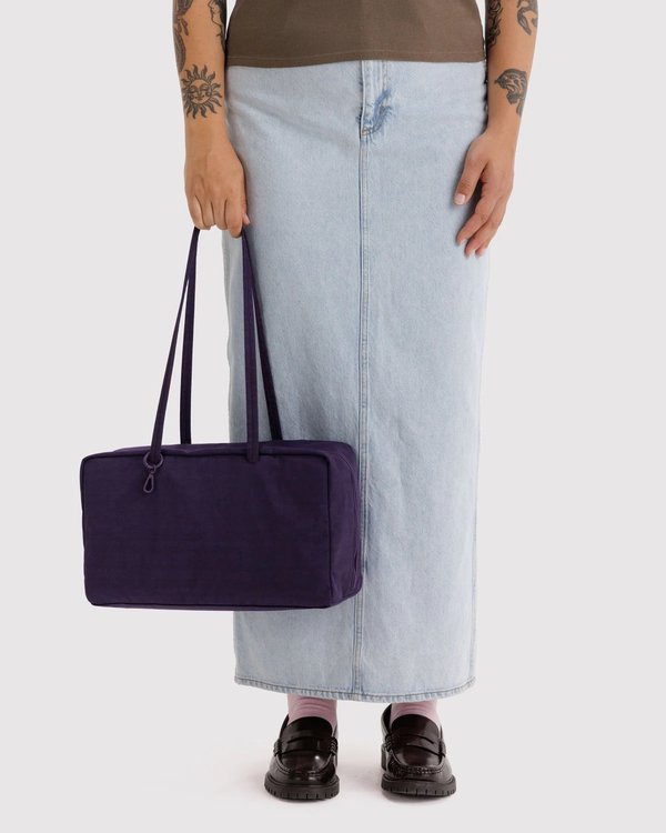 Medium Nylon Bowler Bag