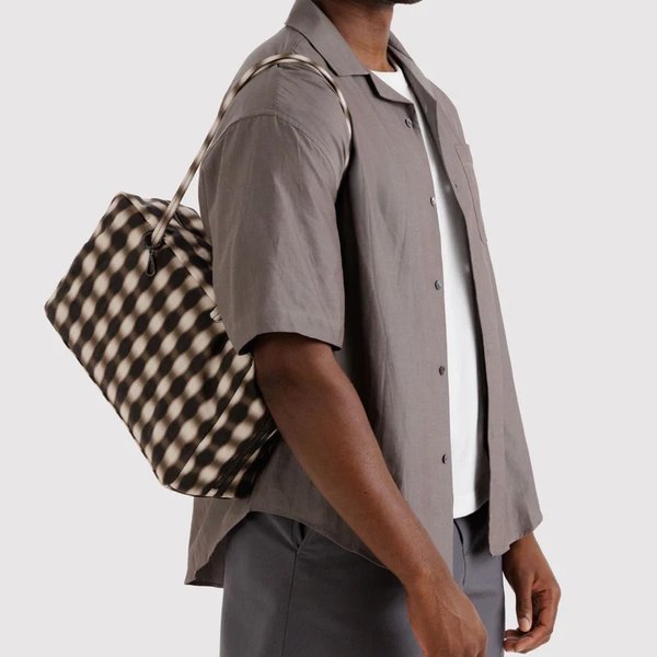 Medium Nylon Bowler Bag