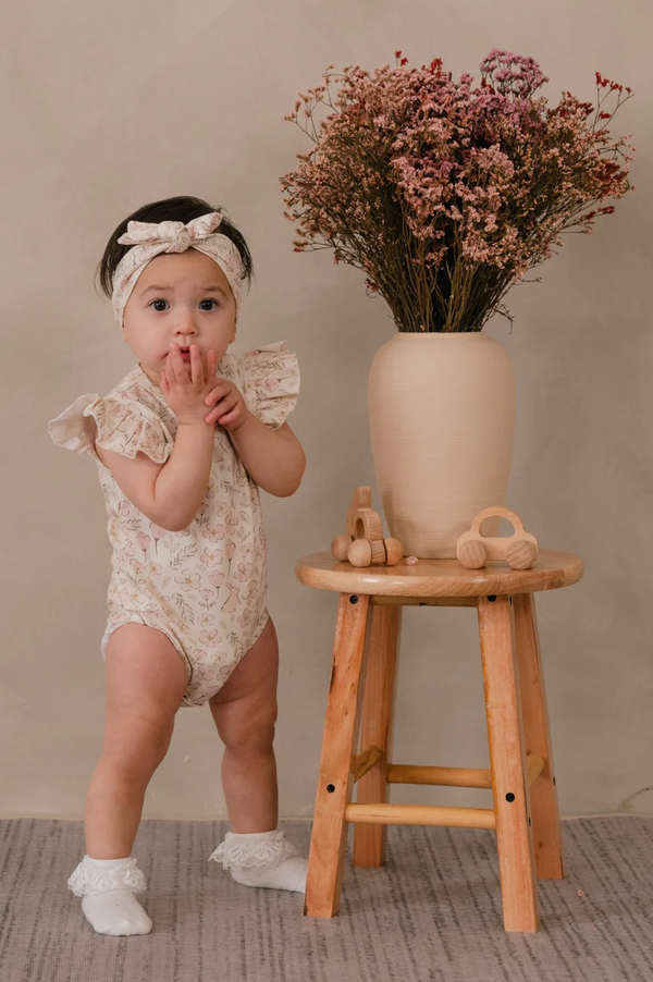 Organic Cotton Sierra Flutter Bodysuit