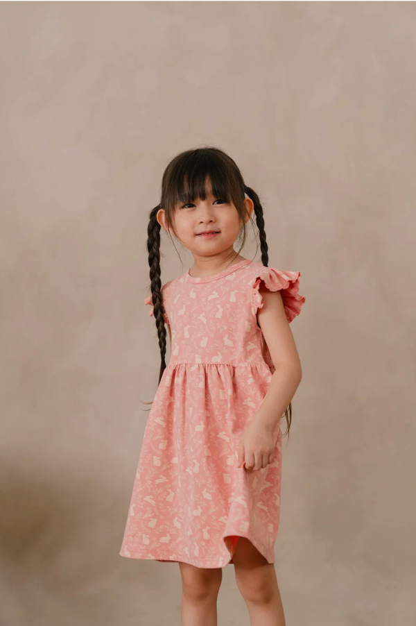 Organic Cotton Emilia Flutter Dress