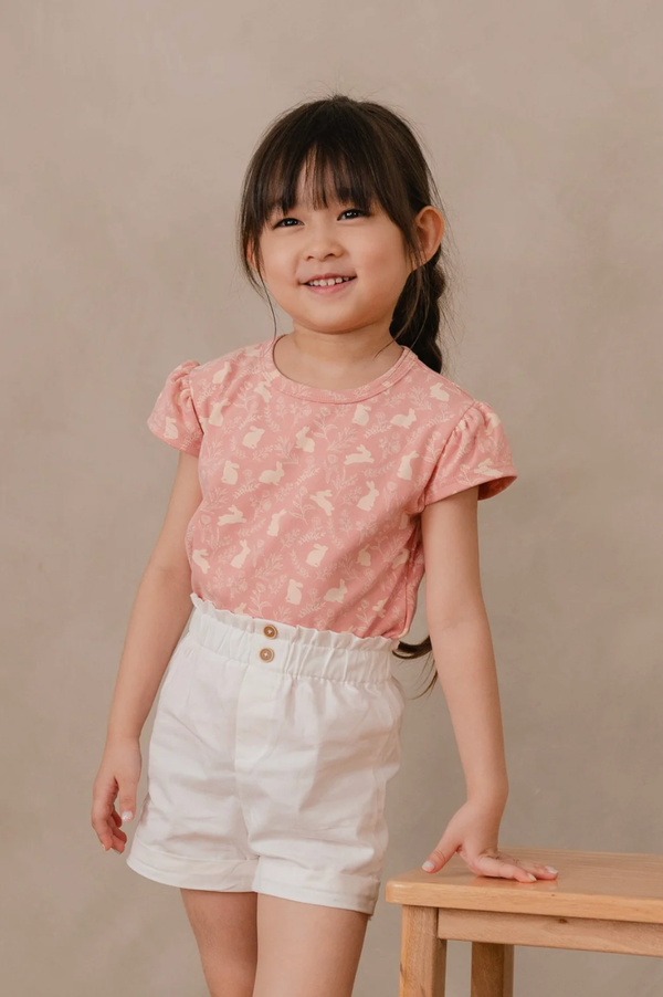 Organic Cotton Camille Petal Tee