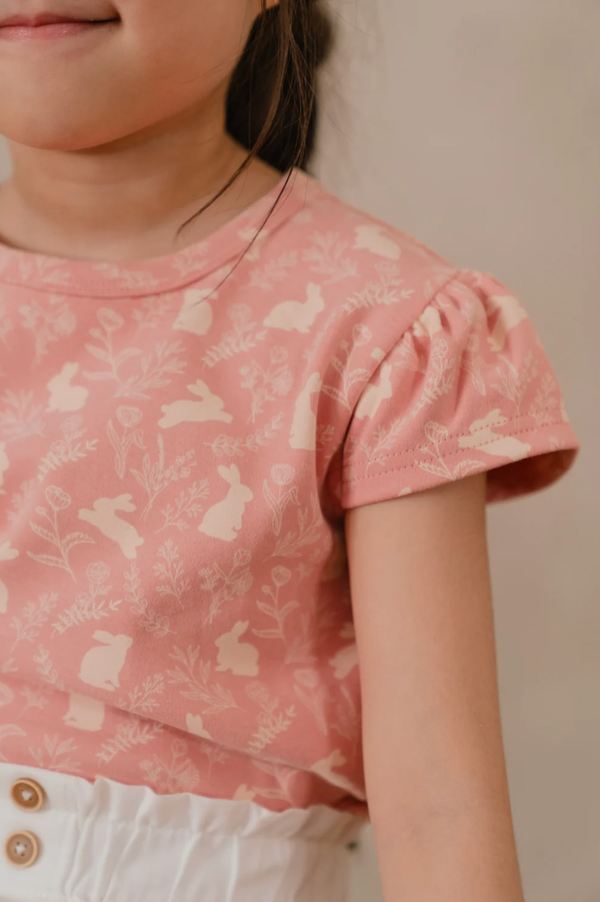 Organic Cotton Camille Petal Tee