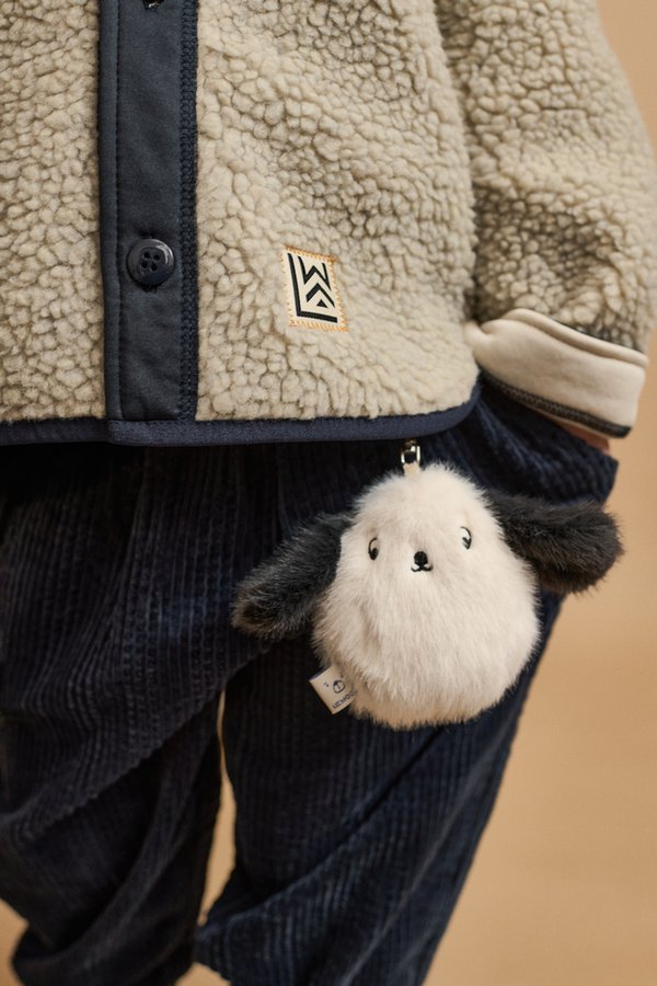 Alfredo Dog Keychain